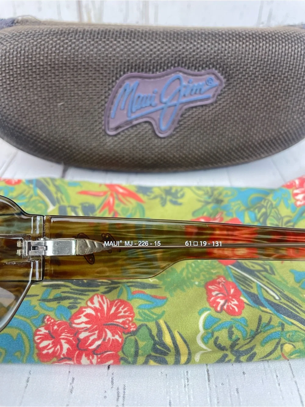 Maui Jim‎ Hamoa Beach Polarized Sunglasses *Rootbeer *HCL Bronze